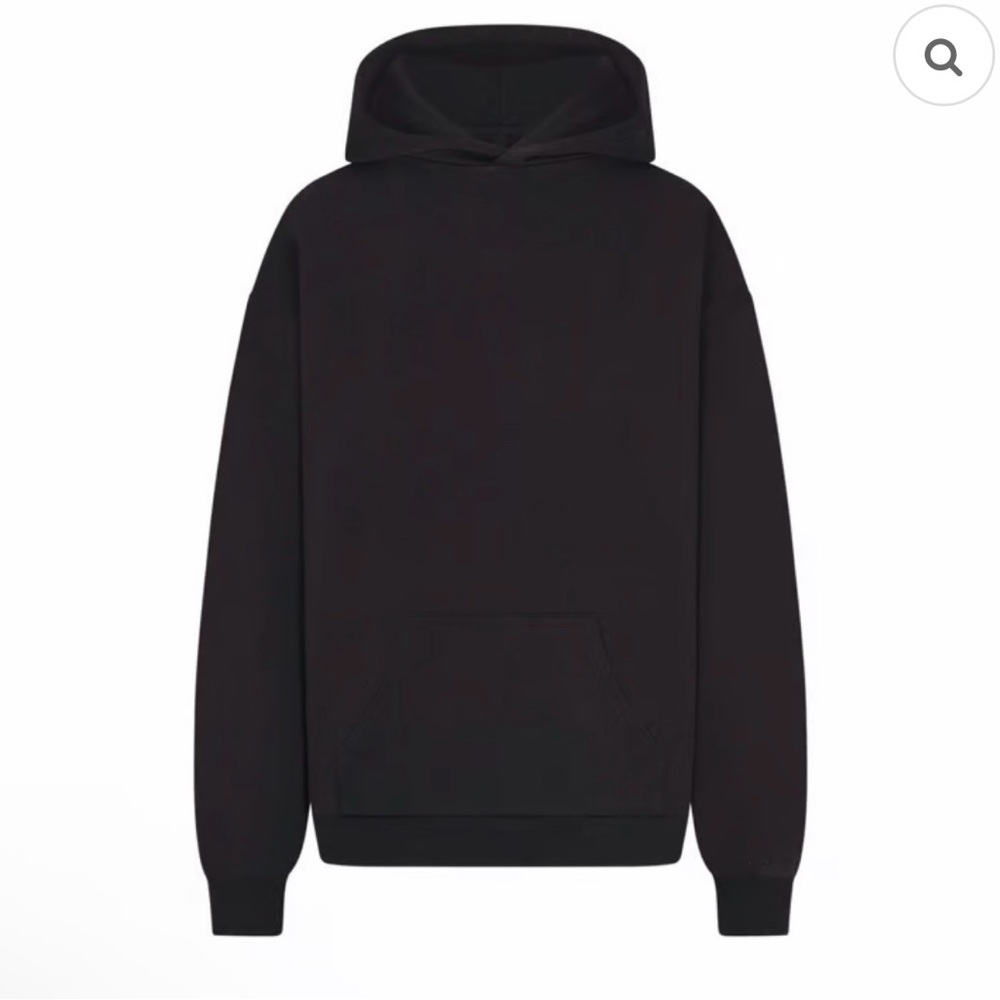SKIMS boyfriend black oversized Hoodie